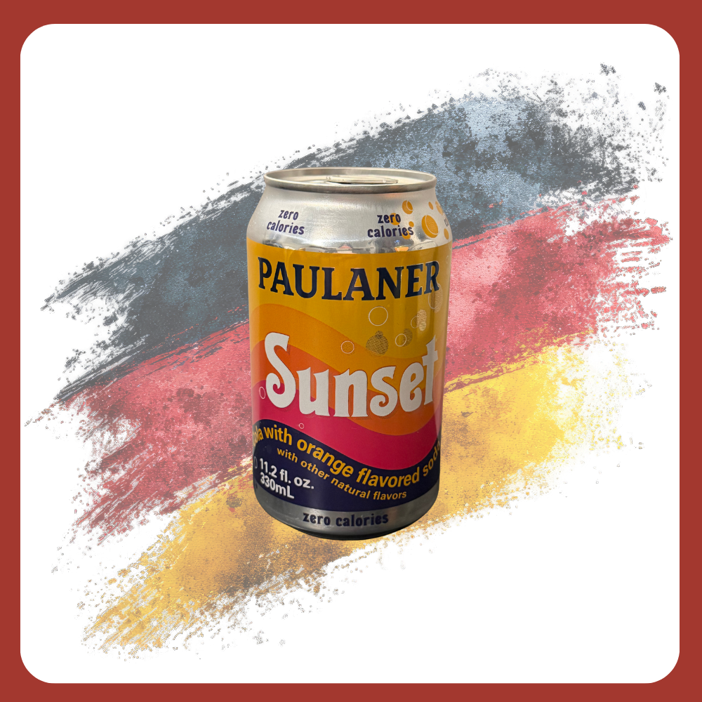 Paulaner Sunset zero calories cola