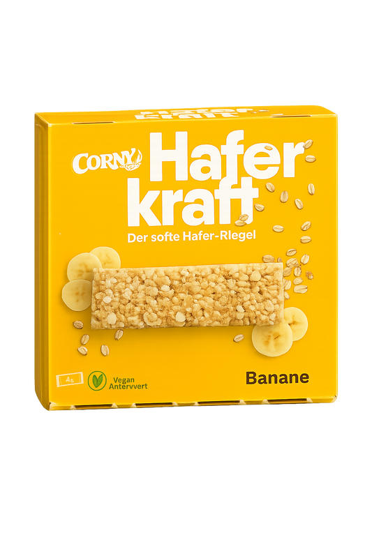 Corny Haferkraft Banana – German Oat Bar